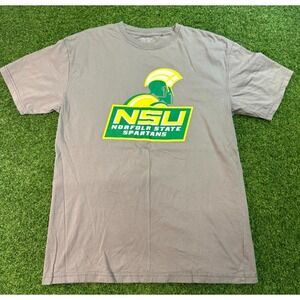 Norfolk State Spartans T‎ Shirt Mens Large Gray Uscape Apparel Football NCAA